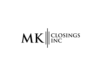 MK Closings Inc. logo design by p0peye