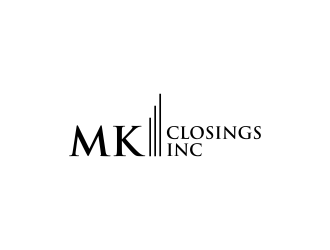MK Closings Inc. logo design by p0peye