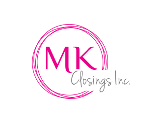 MK Closings Inc. logo design by ammad