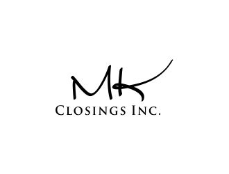 MK Closings Inc. logo design by oke2angconcept