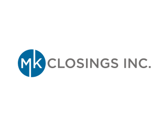 MK Closings Inc. logo design by rief