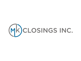 MK Closings Inc. logo design by rief