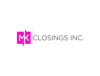 MK Closings Inc. logo design by Diancox