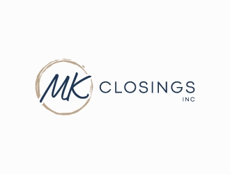 MK Closings Inc. logo design by Janee