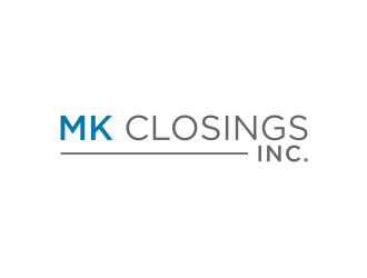 MK Closings Inc. logo design by logitec