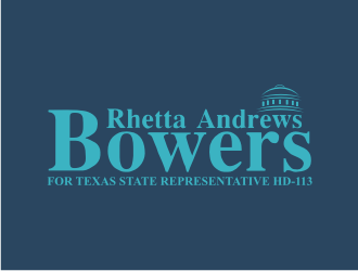 Re-Elect Rhetta Andrews Bowers For Texas State Representative HD-113 logo design by Diancox