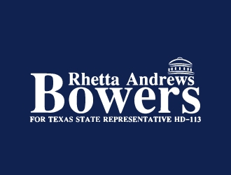 Re-Elect Rhetta Andrews Bowers For Texas State Representative HD-113 logo design by AamirKhan