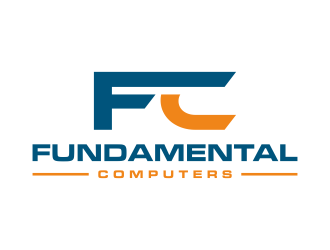 Fundamental Computers  logo design by p0peye