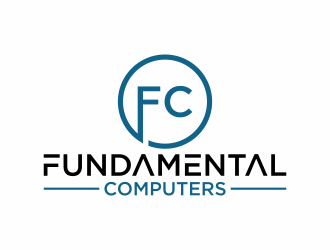 Fundamental Computers  logo design by hopee