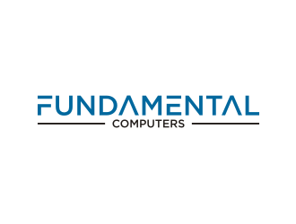 Fundamental Computers  logo design by rief
