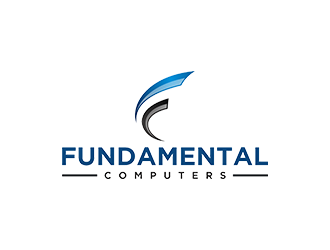 Fundamental Computers  logo design by Rizqy
