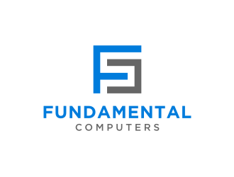 Fundamental Computers  logo design by artery