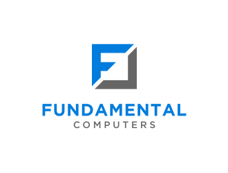 Fundamental Computers  logo design by artery