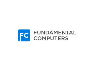 Fundamental Computers  logo design by artery