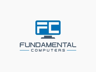 Fundamental Computers  logo design by Janee