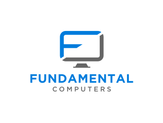 Fundamental Computers  logo design by artery
