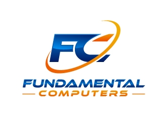 Fundamental Computers  logo design by uttam