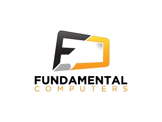 Fundamental Computers  logo design by desynergy