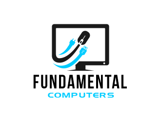 Fundamental Computers  logo design by SmartTaste