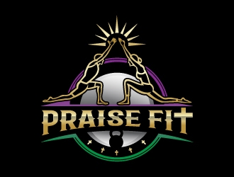 PRAISE FIT Logo Design
