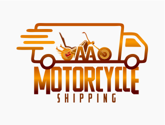 AA Motorcycle Shipping logo design by mr_n
