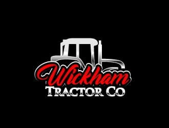 Wickham Tractor Co. logo design by samuraiXcreations