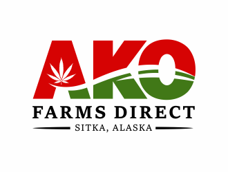ako farms direct logo design by agus