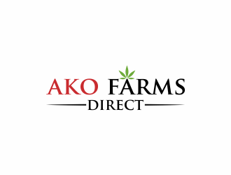 ako farms direct logo design by luckyprasetyo