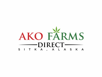 ako farms direct logo design by luckyprasetyo