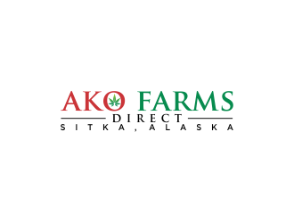 ako farms direct logo design by oke2angconcept