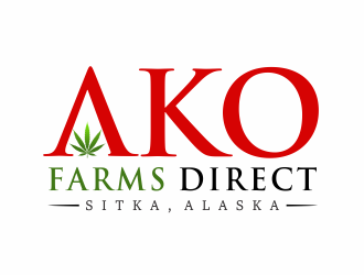 ako farms direct logo design by agus