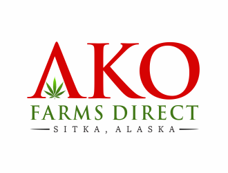 ako farms direct logo design by agus