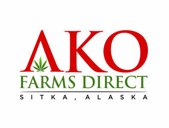 ako farms direct logo design by agus