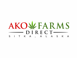 ako farms direct logo design by agus