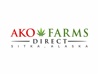 ako farms direct logo design by agus