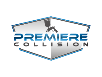 Premiere Collision logo design by RIANW