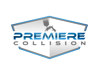 Premiere Collision logo design by RIANW