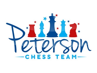 Peterson Chess Team logo design by DreamLogoDesign
