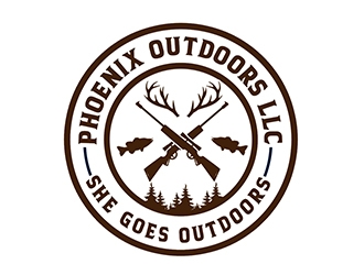 Phoenix Outdoors LLC logo design by PrimalGraphics