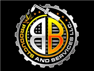B&B Products and Services LLC. logo design by REDCROW