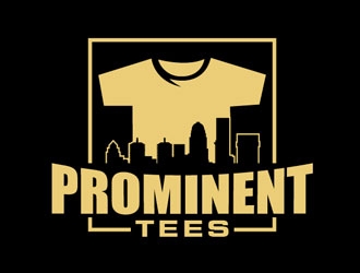 Prominent Tees logo design by LogoInvent