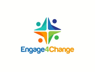 Engage4Change logo design by J0s3Ph