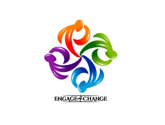 Engage4Change logo design by josephope