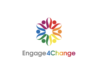 Engage4Change logo design by yunda