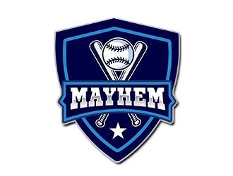 Mayhem logo design by PrimalGraphics