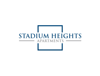 Stadium Heights Apartments logo design by Nurmalia