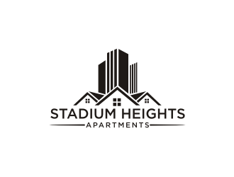 Stadium Heights Apartments logo design by Sheilla