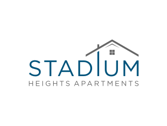 Stadium Heights Apartments logo design by asyqh