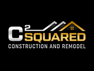 C Squared Construction and Remodel  logo design by akilis13