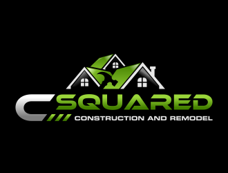 C Squared Construction and Remodel  logo design by ingepro